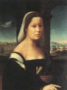 Portrait of a Woman, called The Nun BUGIARDINI, Giuliano
